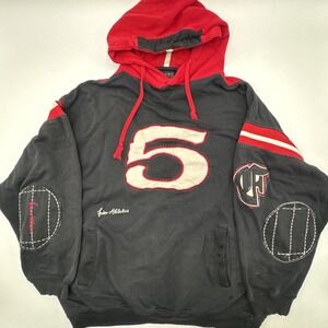 Vintage Rare Y2K Fubu Athletics The Collection XL Hoodie Embroidered Appliqués